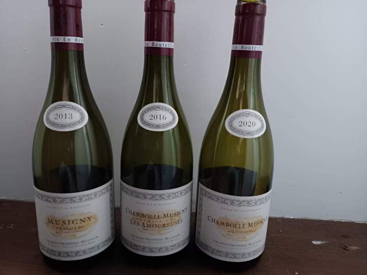 Grand cru wines Chambolle-Musigny