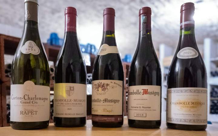 Sélection meilleurs crus Chambollle-Musigny 